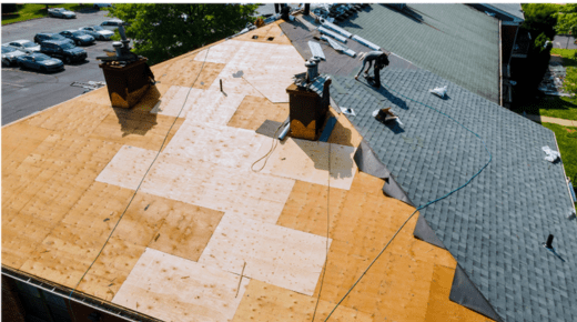 residential roof replacement