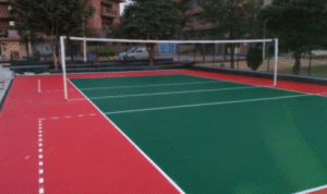 volleyball court flooring